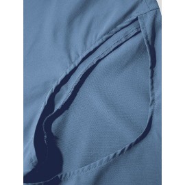 Mens Cutout Sleeves Round Neck Loose T-shirts