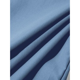 Mens Cutout Sleeves Round Neck Loose T-shirts