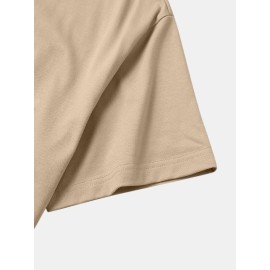 Mens Cute Cat Japanese Print Short Sleeve Drawstring Hooded T-Shirts